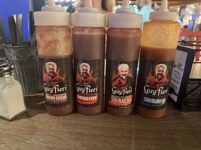 Honest Review Of The Carnival Mardi Gras 4 Pig and Anchor Sauce