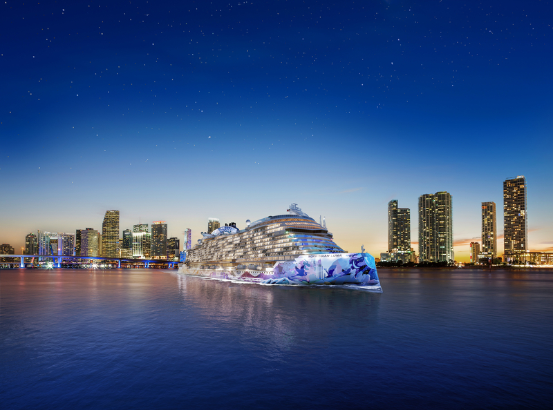 Norwegian Cruise line Luna in Miami