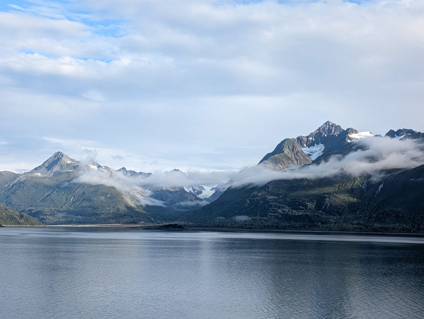 Is an Alaska Cruise a Must-Do Bucket List Trip? 3 A view from a balcony on the Regal Princess as it cruises into Glacier Bay.